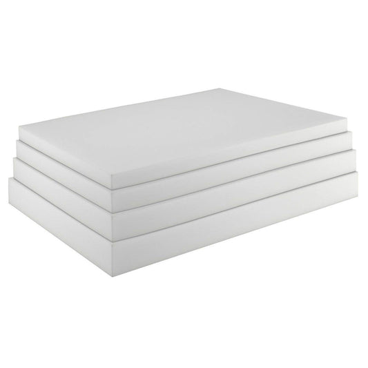 sunnypillow foam board foam cushion cut - 60 x 200 x 7 cm RG 25/44 - topper mattress pad available in many sizes to choose from.