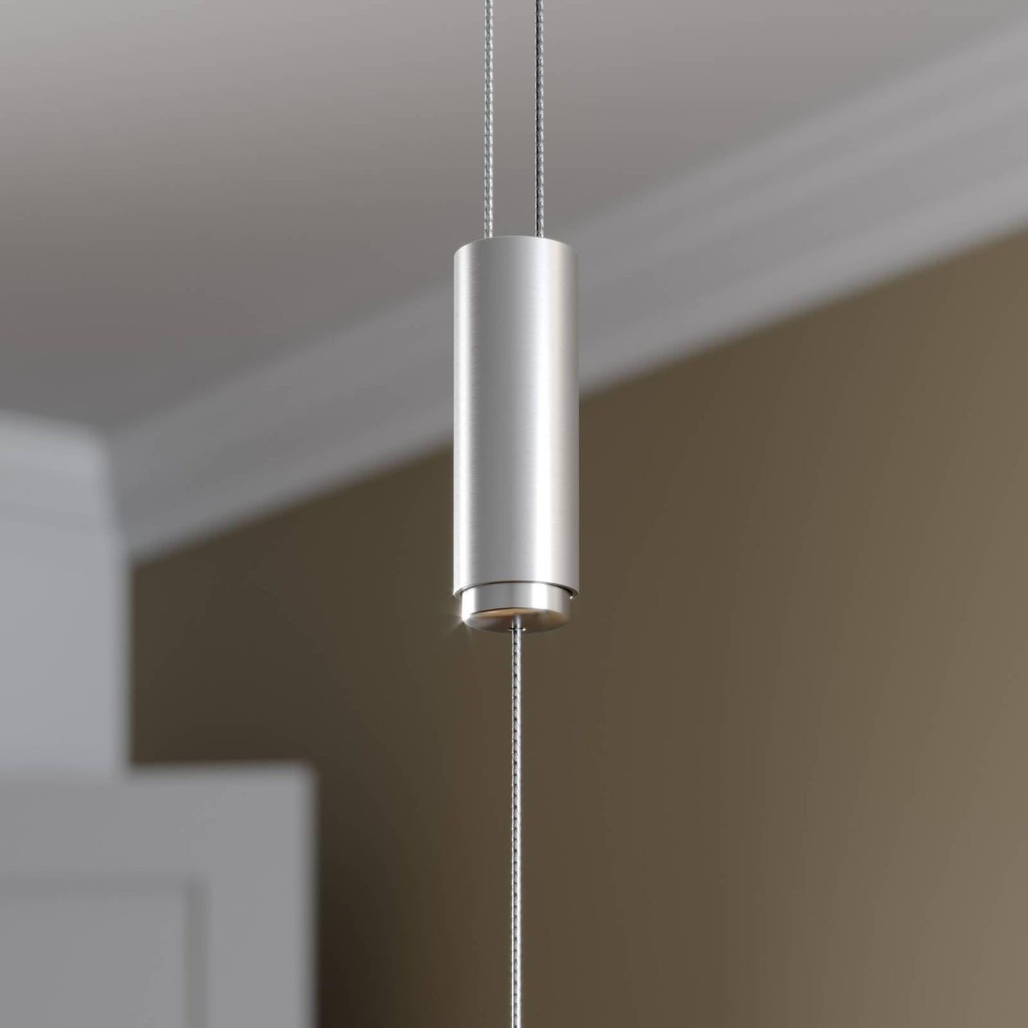 Lucande LED pendant light adjustable in height, dimmable via wall switch Dining table hanging lamp 140 cm 6x 5W dining table lamp living room lamp
