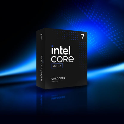 Intel® Core™ Ultra 7 Desktop Processor 265K with 20 cores (8 P-cores + 12 E-cores) running at speeds up to 5.5 GHz.