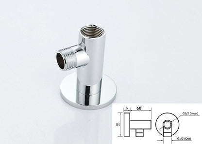 Hiendure® 20cm Wall Mount Rain Shower Head Set with Shower Arm and Hose Round Stainless Steel, Chrome Plated