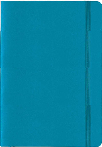 Lighthouse1917 365506 Notebook Medium (A5), Softcover, 123 numbered pages, Ocean, blank