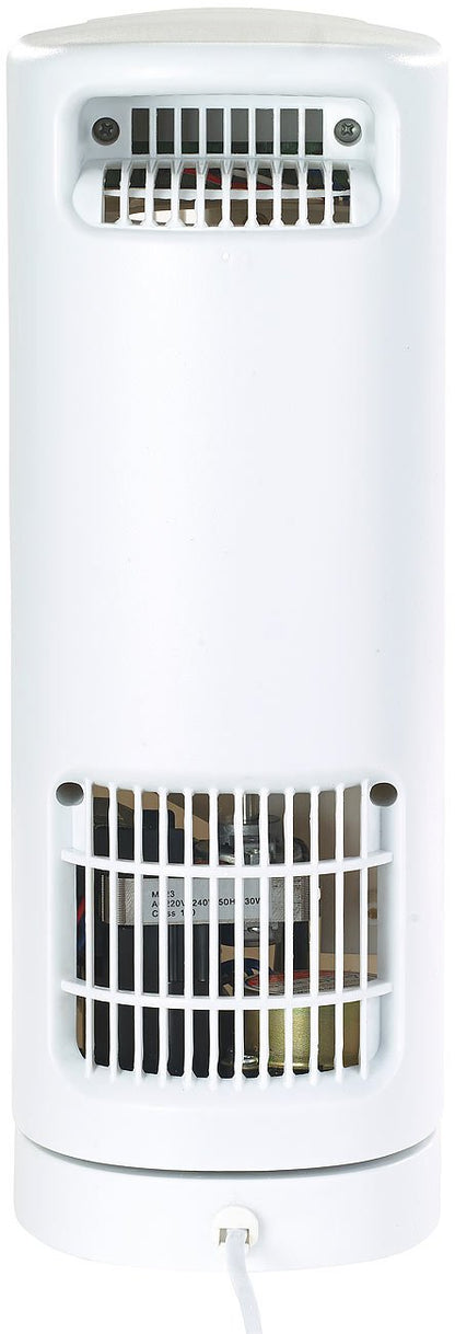 Sichler Household Appliances Bladeless Fan: Table Tower Fan VT-130.T with 90° oscillation, 3 speeds, 25 W (Tower fan, bladeless fan, cooler)