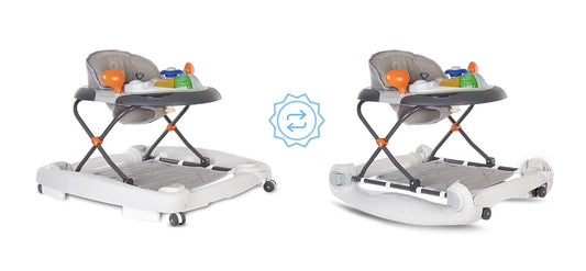 Baby walker with buttons, lights, and sounds for 6-12 months Sun Baby (Grey) Toddler walker, rocker seat, baby cradle, baby bouncer, baby swing.