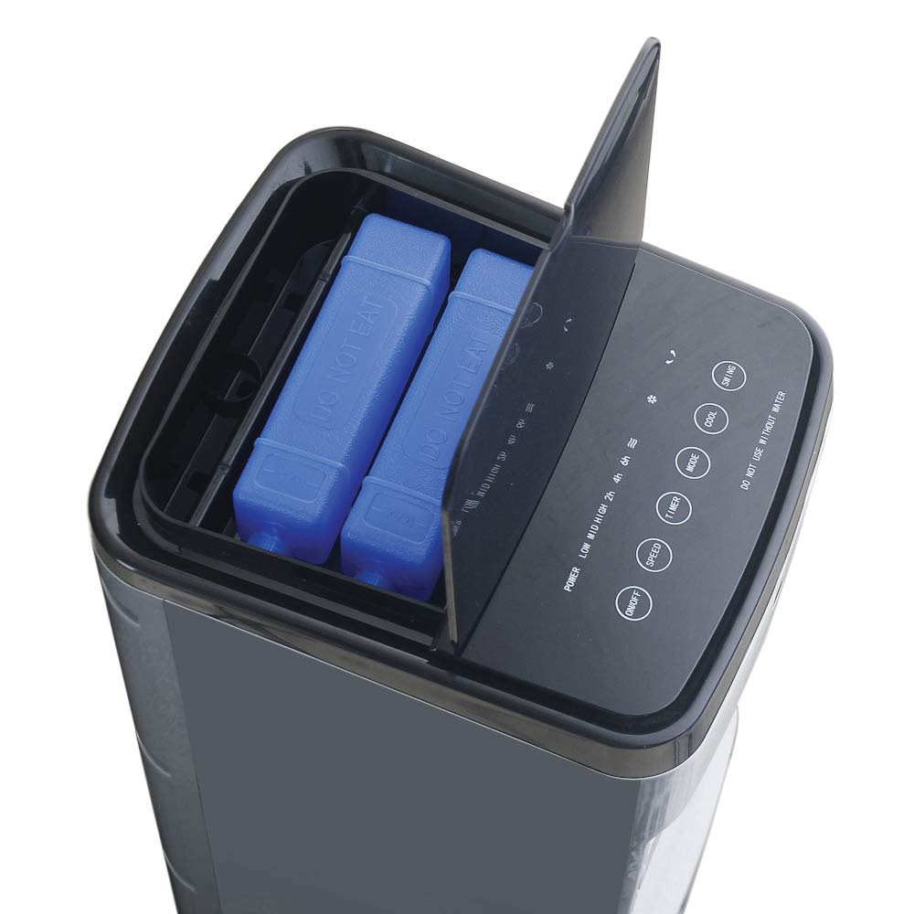 Ardes AR5AMR08 Penny humidifier with digital controls, timer, and remote control, 4L tank capacity, black