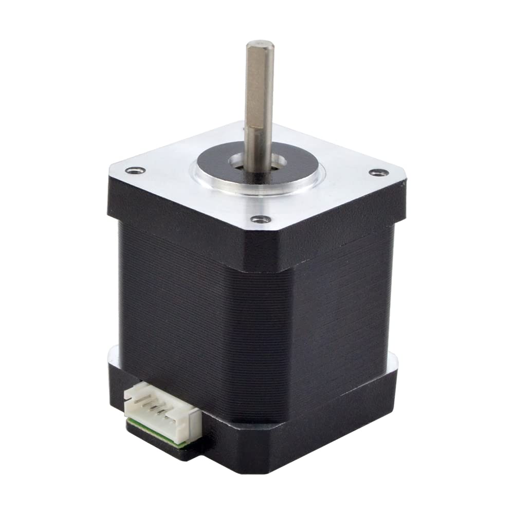 STEPPERONLINE E Series Nema 17 stepper motor 2A 55Ncm 1.8° with 1 meter cable for 3D printers CNC (5 Pack)