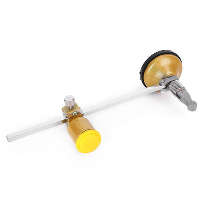 Glass cutter, 360° rotation glass circle cutter compass 40 cm diameter Adjustable circular cutting tool, glass tool