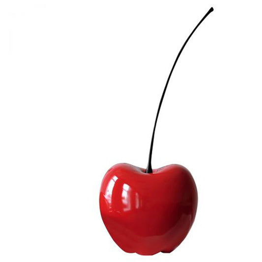 SID Casablanca 36407 Decorative Figure Cherry Passion, Ceramic, Red, 60 x 25 cm