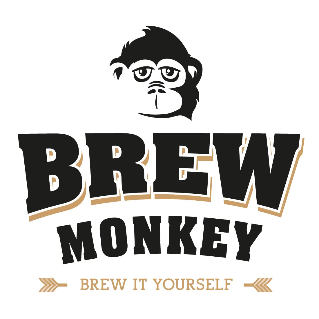 Brew Monkey® beer brewing kit Wheat beer | Basic set 5 liters of beer | 5.7% ABV | Beer brewing kit | Gifts for men | Beer gifts for men | Gifts for dad | Birthday gift for men