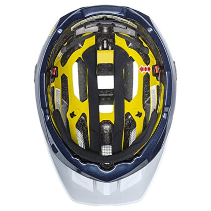 uvex Quatro cc MIPS - safe MTB helmet for men and women - MIPS system - washable interior - Cloud-deep Space matte - 56-61 cm