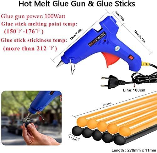 Manelord Dent Repair Tool, Car Paintless Dent Removal Kit, DIY Golden Lifter for Vehicle Dent/Hail Damage Removal
