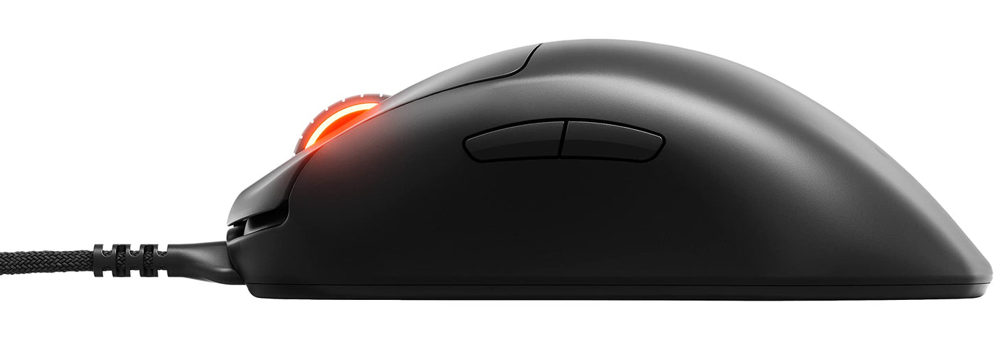 SteelSeries Prime - High-performance gaming mouse for esports - TrueMove Pro Optical Sensor with 18,000 CPI - Magnetic-optical switches