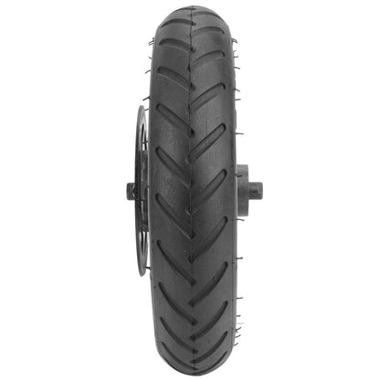 VOBOR Rear Wheel Scooter Tire, Disc Brake Tire with Hub and Brake Disc M365 Electric Scooter Rear Tire Replacement Wheels Pneumatic Rear Wheel Tire Electric Scooter Tire