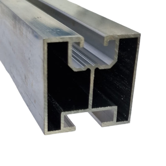 1X Aluminum profile 40x40-2500 mm parts for photovoltaic systems hammerhead screw rail mounting profile solar module mounting profile 2.5 m