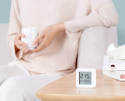 Xiaomi Mi Temperature and Humidity Monitor 2 monitors for monitoring temperature and humidity, pack of 2, white, large