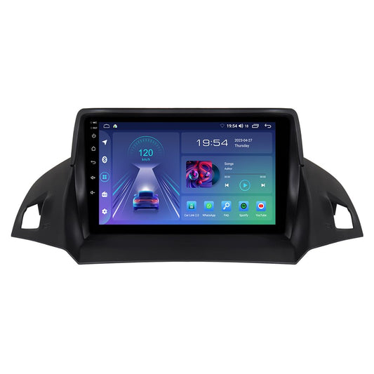 ACAVICA Android 9 inch car radio with GPS navigation for Ford Escape 2013-2019 Kuga 2012-2018 Bluetooth Sat NAV Wireless Carplay Radio Multimedia Player WiFi USB 2+32 GB (A 2+32GB Quad Core)