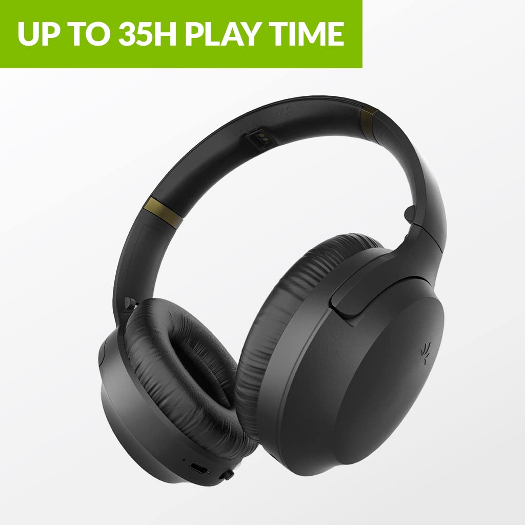 2.4G RF Wireless Headphones for Avantree Multiple Headphone - Aria RF Black.