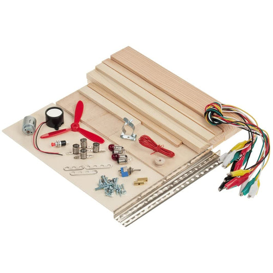 matches21 HOME & HOBBY Electric Construction Kit DIY Wooden Craft Set for Kids aged 9 and up Kit