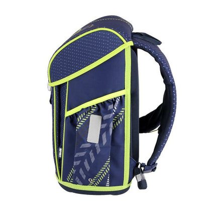 Generic tractor - bulldog - spirit cool school bag set 8 pieces including chest bag, sports bag, lunchbox, and water bottle.