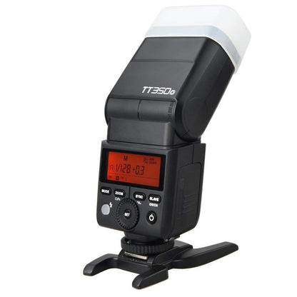 Godox TT350O TTL camera flash Speedlite flash unit 2.4G HSS 1/8000s TTL GN36 Compatible for Olympus cameras E-P5 E-P3 Pen-F E-M10II E-M5II E-M1 E-PL8 Panasonic DMC-GX85 DMC-G7 DMC-GF1 DMC-LX100