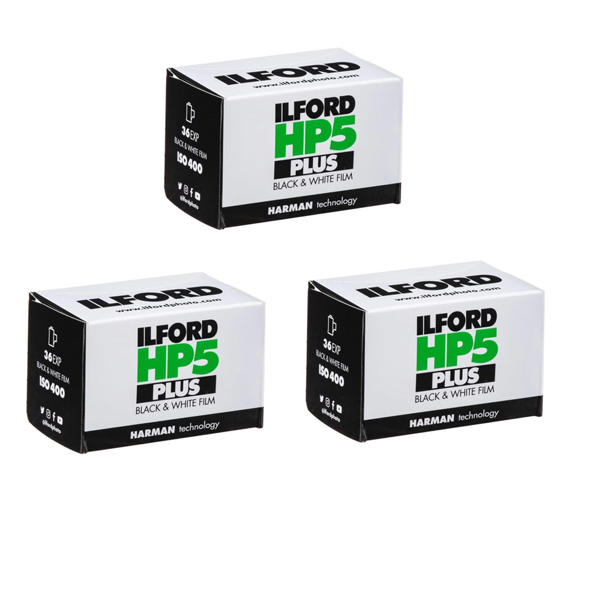 Ilford HP5 Plus 2+1 Free 135/36 1 Cartridge