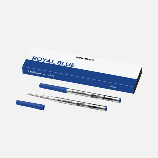 Montblanc Refill Ballpoint Blue 2x1 Royal Blue PF Brand