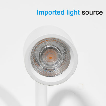 White LED indoor wall light with plug, bedroom wall lamp with USB ports and 10W wireless charger, adjustable and flexible swan-neck reading lamp, 3000K bedside lamp with backlight.