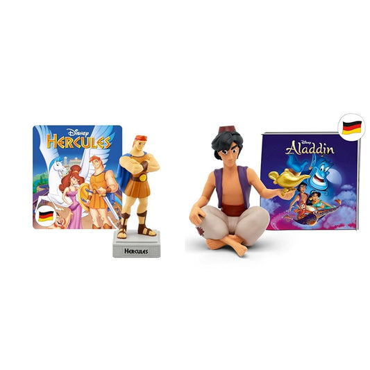 Tonies audio characters for Toniebox, Disney & audio characters for Toniebox: Disney audio play for kids Aladdin figure - approx. 60 min. playtime - ages 4 and up - GERMAN