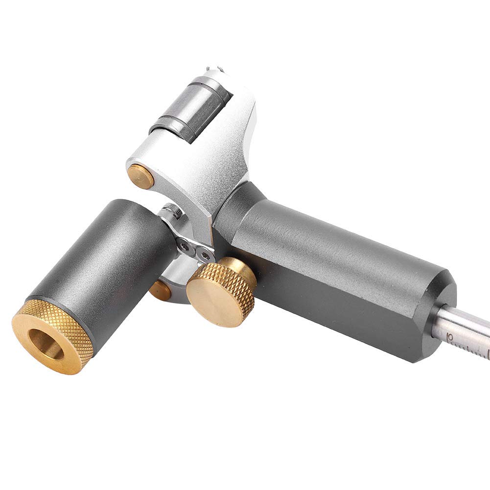 Oumefar Linear Arc Scriber Tool Dual-Purpose Marking Tool Woodworking 0-13 mm Marking Tool for Wood and Ceramic