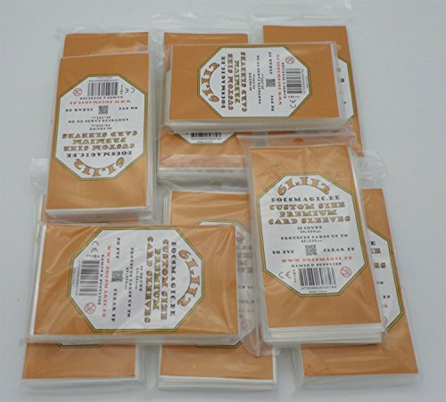 docsmagic.de 500 Premium French Tarot Board Game Sleeves - 61 x 112-63 x 114-10 Packs