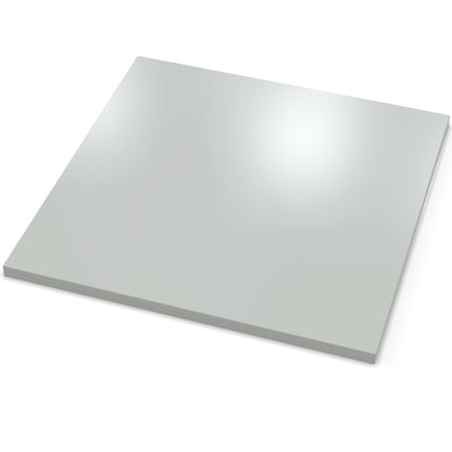 AUPROTEC table top 28mm grey 1600 mm x 600 mm wood panel melamine-coated chipboard with 2mm ABS edge choice: 160x60 cm