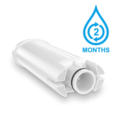 ARETHONE water filter, replacement for De'Longhi coffee machines DLSC002 filter, compatible with De'Longhi Magnifica S, Dinamica, Eletta Explorer, ETAM, EPAM series (6 pieces)