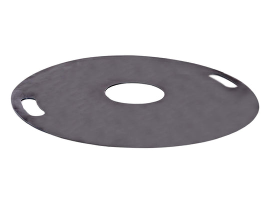 80 cm fire plate with handle, 5 mm grill plancha, fire bowl, grill plate, fire barrel.