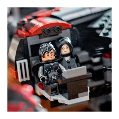 LEGO Star Wars 75389 The Dark Falcon - Display toy with spring-loaded shooters, cannons, and 6 minifigures, including C-3PO - Gift for boys aged 10 and up and adults.