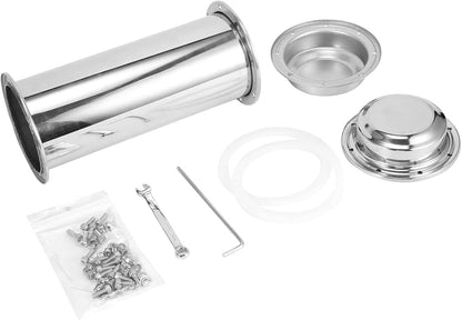 Time capsule made of anti-corrosion and waterproof 304 stainless steel, a durable container for granddaughter's future graduation gifts (16.3 inches)