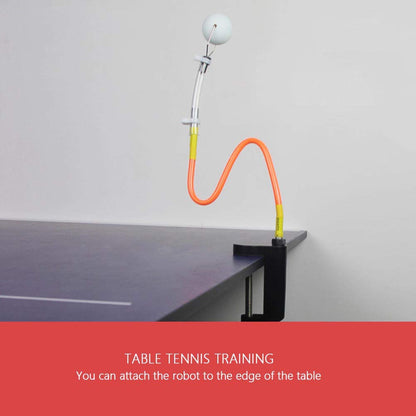 Table tennis coach, professional ping pong table tennis coach Fixed Rapid Rebound Ball Clip Training Machine