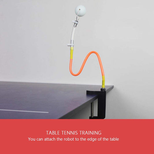 Table tennis coach, professional ping pong table tennis coach Fixed Rapid Rebound Ball Clip Training Machine