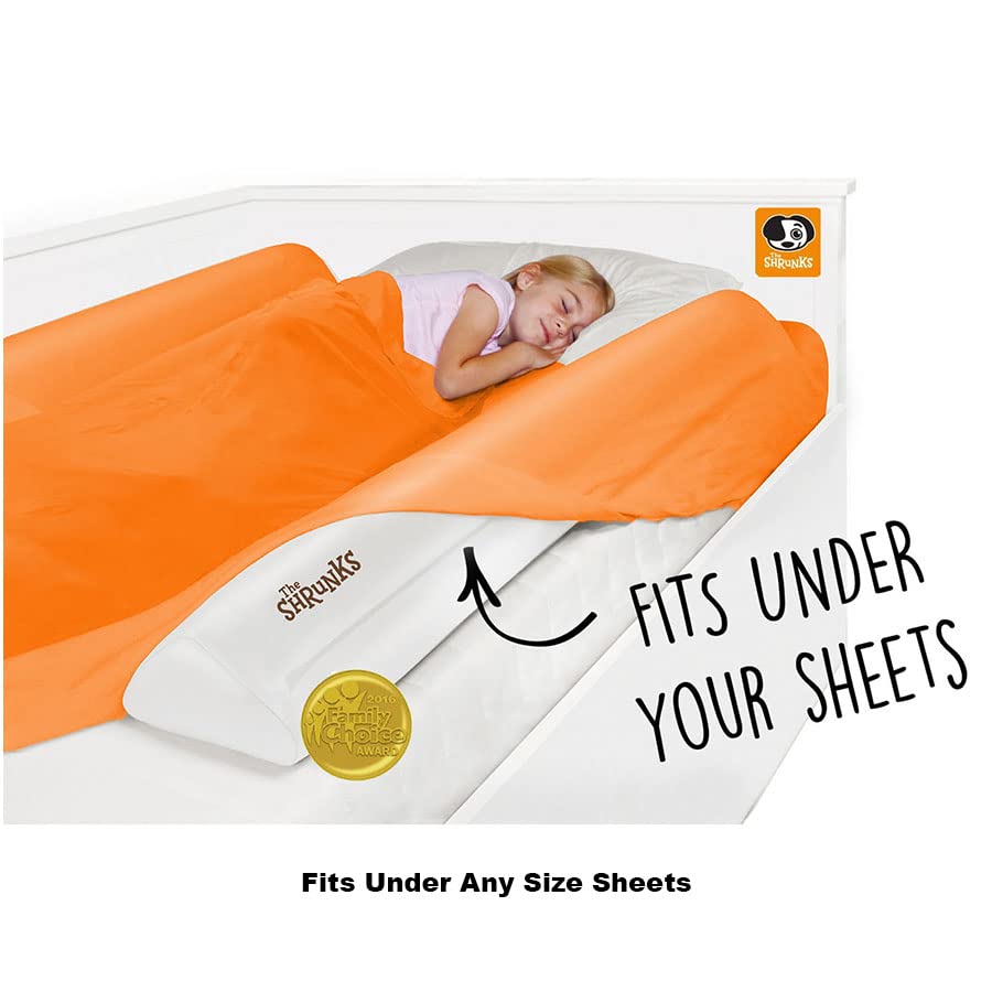 The Shrunks Inflatable Bed Rail Sleep Secure, 2 Count, White