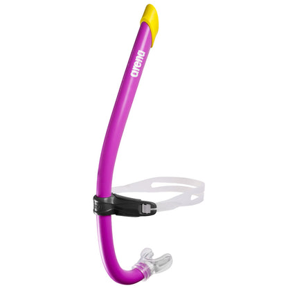ARENA Swim Snorkel Pro III for adults, unisex, snorkel with two mouthpieces and two breathing regulators, suitable for training in the sea and pool, precision adjustment with buckle