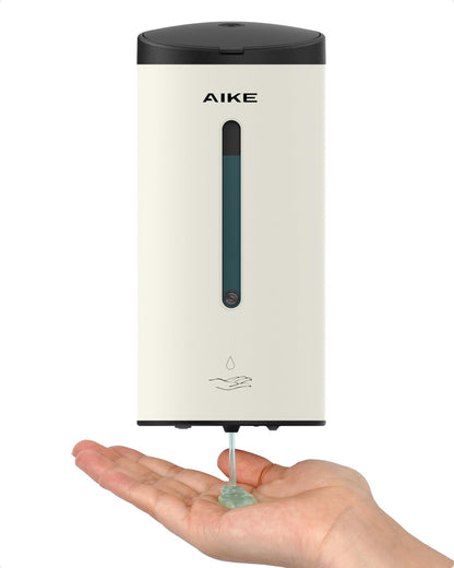 AIKE AK1205E Automatic Soap Dispenser Wall Mount, Commercial Large Capacity Stainless Steel Liquid Dispenser for Dining Room and Bathroom.