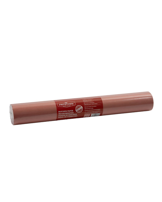 FRITZTOWN Butcher Paper Deluxe Pink 60cm x 50m roll | Food safe | Kraft paper for grilling | Ideal for BBQ, smoking, smoking, and meat packaging