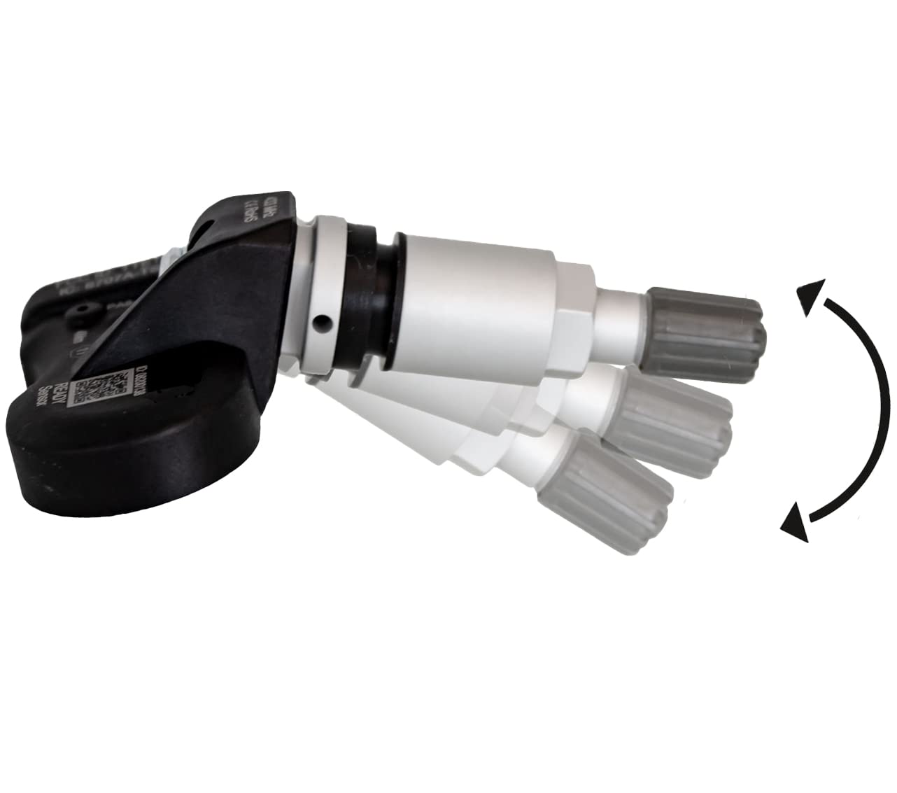 4 x RDKS/TPMS sensors - compatible with BMW 3 Series (3er/3 Touring/3 Touring Van) - Type [G20/G80 & G21/G81] - Period 07/2019 to EOP* - Set of 4 sensors with black metal valve.