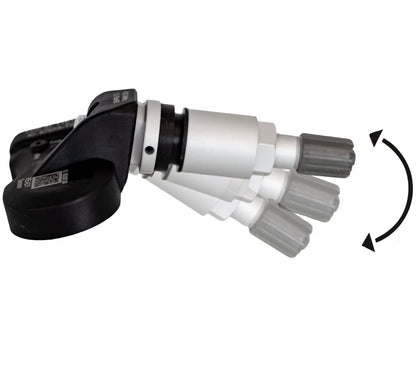 4 x RDKS/TPMS sensors - compatible with BMW 3 Series (3er/3 Touring/3 Touring Van) - Type [G20/G80 & G21/G81] - Period 07/2019 to EOP* - Set of 4 sensors with black metal valve.
