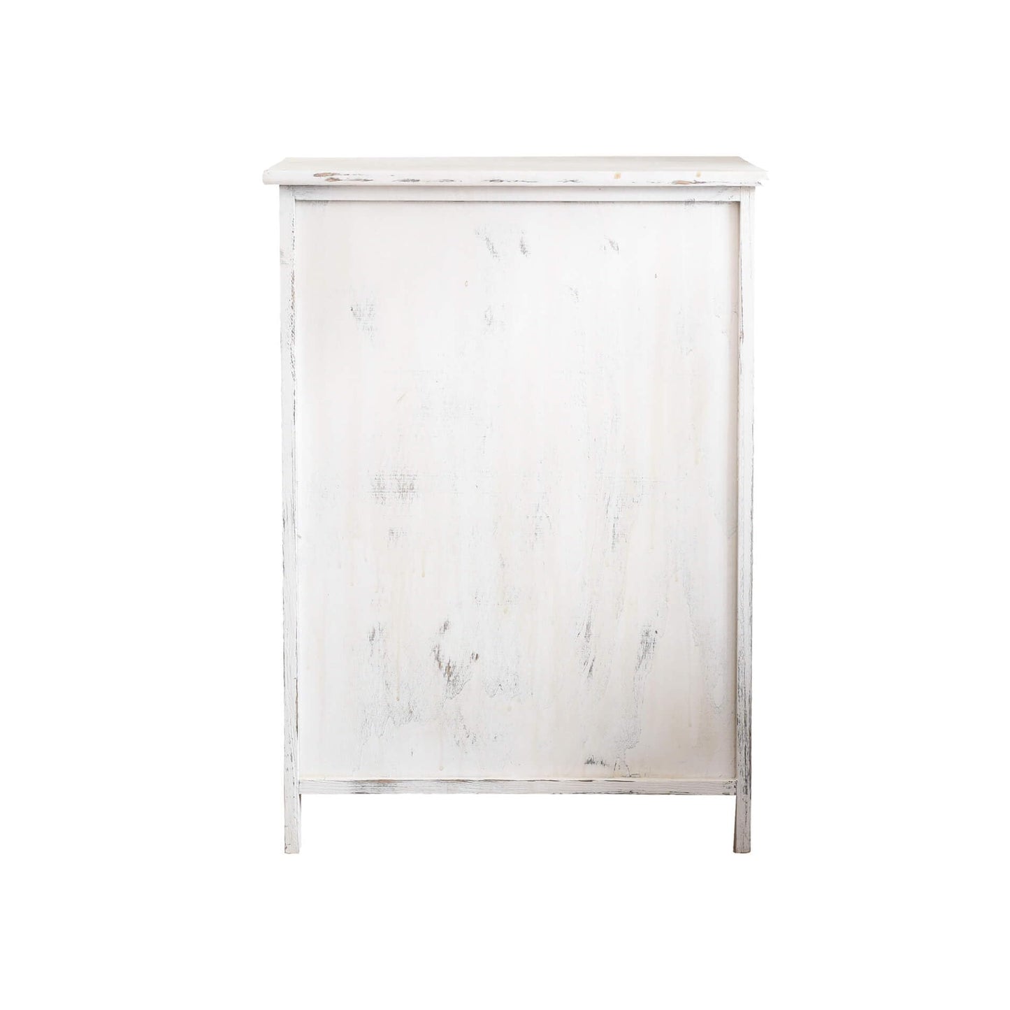 Rebecca Mobili kitchen cabinet chest of drawers bathroom cabinet 2 doors white shabby chic hearts entrance - Dimensions: 70 x 51 x 30 cm (HxLxB) - Art. RE4573