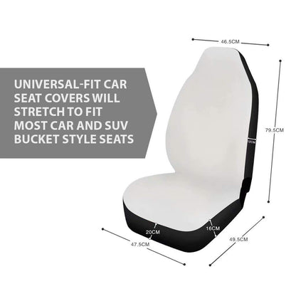 Showudesigns Boho Aztec Car Seat Covers Front Seats Only Southwest Car Accessories for Women Men Car Seat Protection Car Floor Mat Covers for Sedan, Truck, SUV.