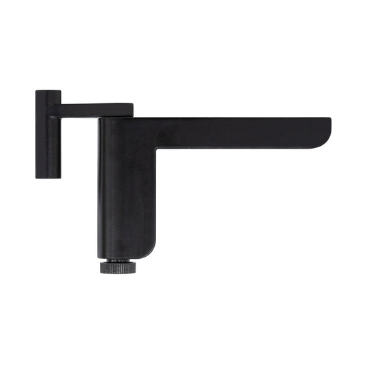 ABUS door closer 2603 for light interior doors - suitable for DIN left and right closing room doors - without drilling, without screws - Black