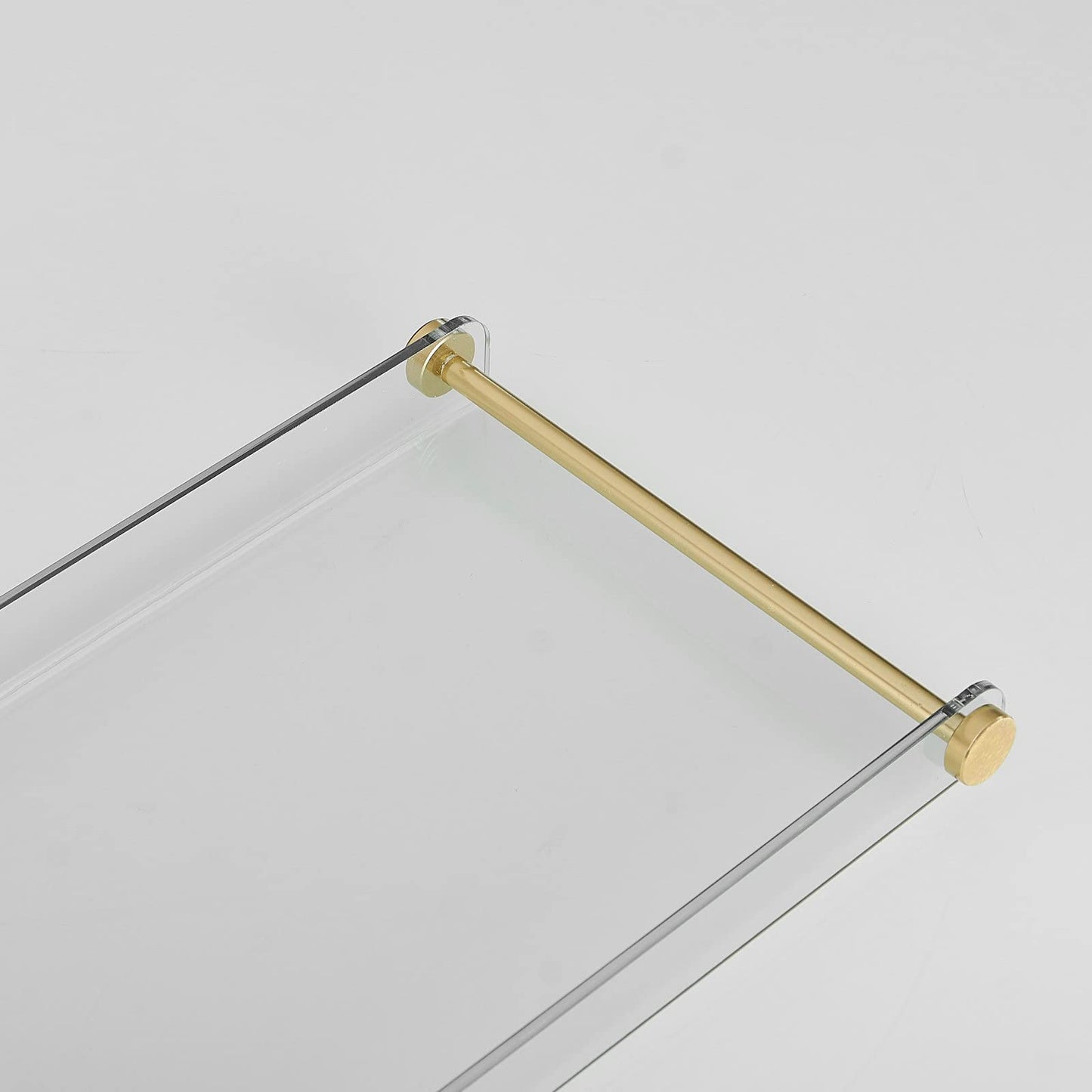 Bath tray 80cm acrylic bathtub caddy tub shelf tub bridge bathtub tray with gold handles - bathtub accessory