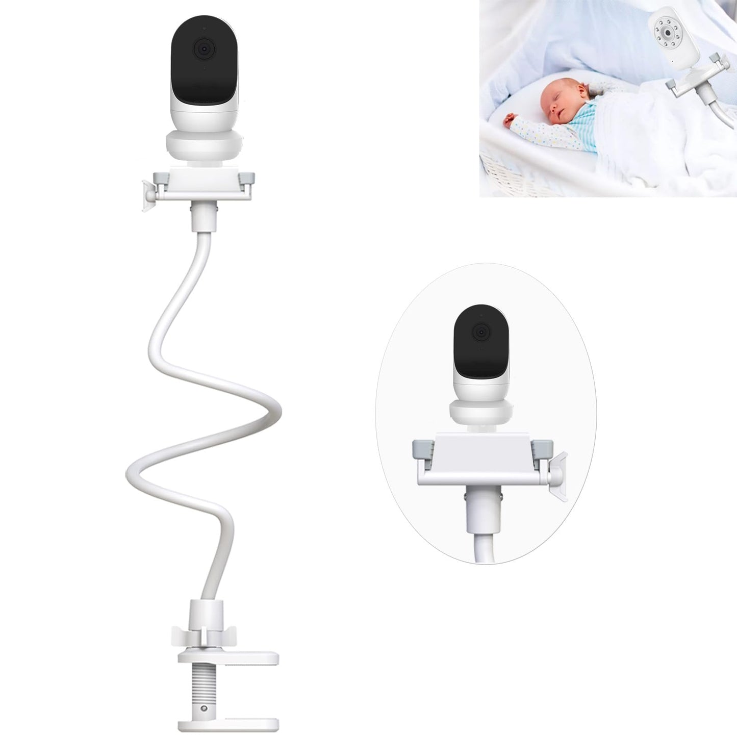 EYSAFT Baby Monitor Holder for Owlet Baby Monitor (No Camera)