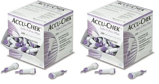 Accu-Chek Safe T Pro Plus Lancets (Pack of 2)