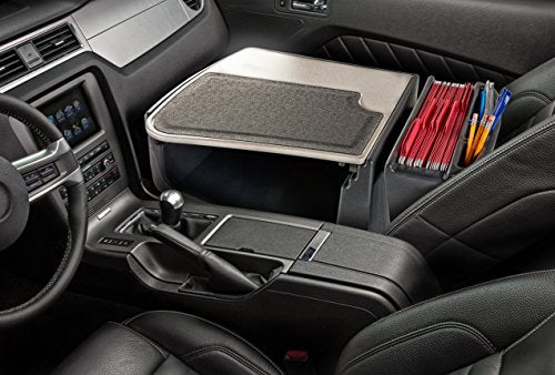 AUTOEXEC AUE10005 Efficiency GripMaster Car Desk, gray finish, without inverter.