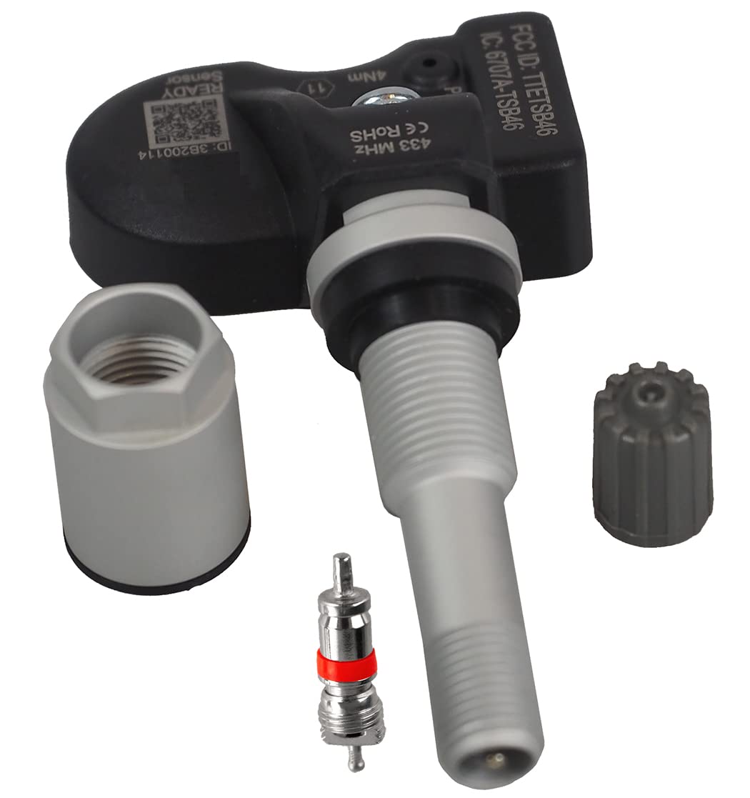 4 x RDKS/TPMS sensors - compatible with BMW 3 Series (3er/3 Touring/3 Touring Van) - Type [G20/G80 & G21/G81] - Period 07/2019 to EOP* - Set of 4 sensors with black metal valve.